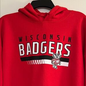Wisconsin Badgers Red Hoodie